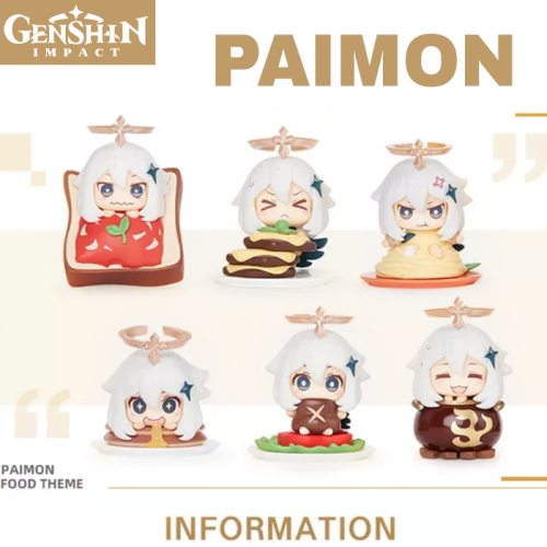 M020 Genshin Impact 'I'm Not Just an Emergency Food!' Paimon Food-Themed Blind Box