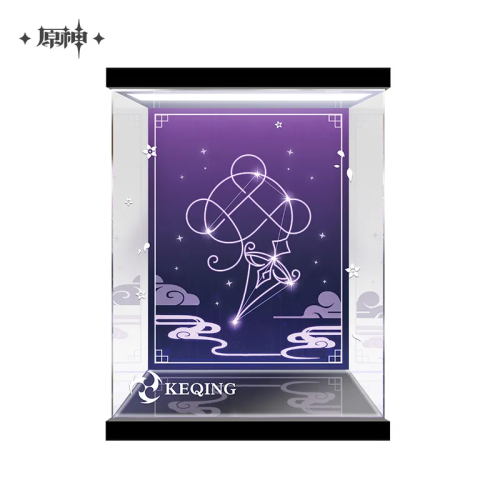 M023  Genshin Impact - Keqing: Lightning and Misty Rain Ver. 1/7 Scale Figure Display Box
