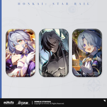 T029 「崩壞：星穹鐵道」光錐系列馬口鐵徽章