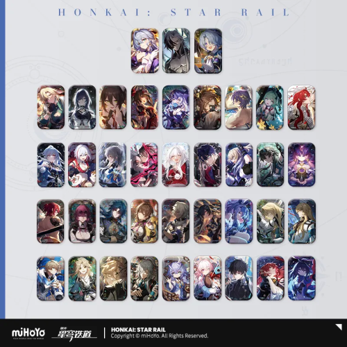 T029 "Honkai: Star Rail" Lightcone Series Tinplate Badge