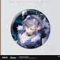 T030 "Honkai: Star Rail" Invitation of the Stars Series Tinplate Badge