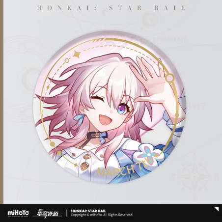 T032 「崩壞：星穹鐵道」立繪系列馬口鐵徽章-存護命途