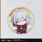 T034 "Honkai: Star Rail" Lunar New Year Celebration Series Tinplate Badge
