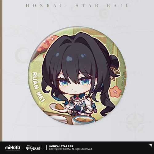 T034 "Honkai: Star Rail" Lunar New Year Celebration Series Tinplate Badge
