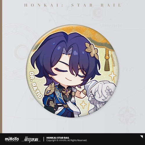 T034 "Honkai: Star Rail" Lunar New Year Celebration Series Tinplate Badge