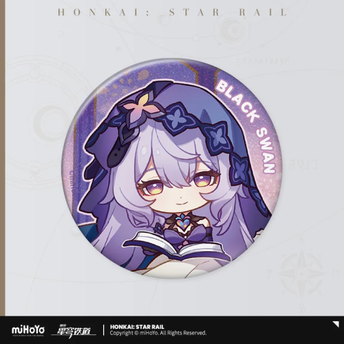 T034 「崩壞：星穹鐵道」新春賀歲系列馬口鐵徽章