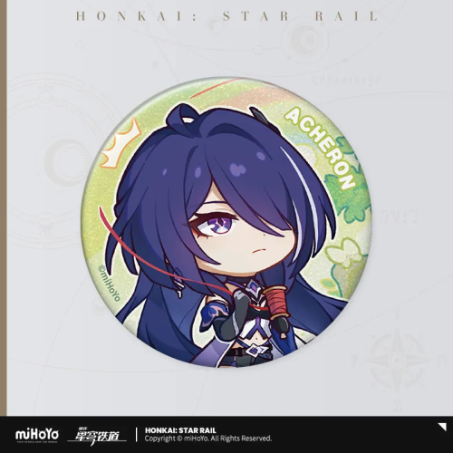 T034 "Honkai: Star Rail" Lunar New Year Celebration Series Tinplate Badge