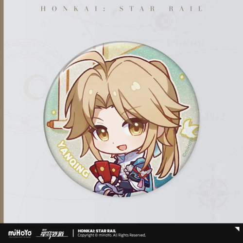 T034 "Honkai: Star Rail" Lunar New Year Celebration Series Tinplate Badge