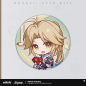 T034 "Honkai: Star Rail" Lunar New Year Celebration Series Tinplate Badge