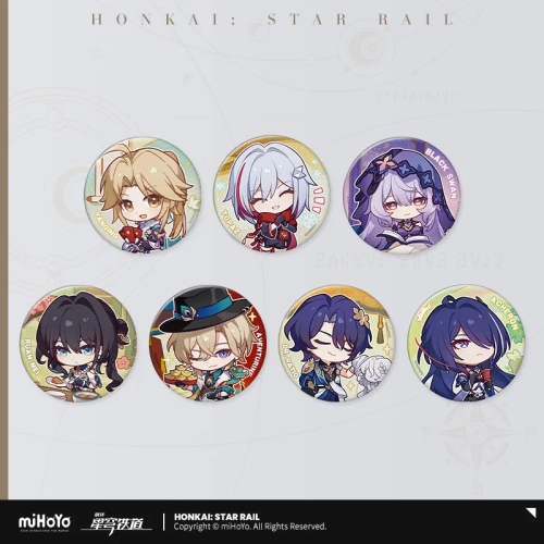 T034 "Honkai: Star Rail" Lunar New Year Celebration Series Tinplate Badge