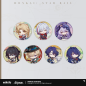 T034 "Honkai: Star Rail" Lunar New Year Celebration Series Tinplate Badge