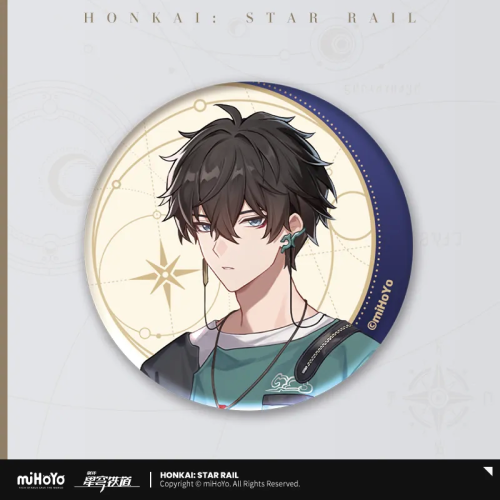T035  " Honkai: Star Rail " Delicious Voyage Series Tinplate Badge