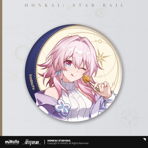T035  " Honkai: Star Rail " Delicious Voyage Series Tinplate Badge