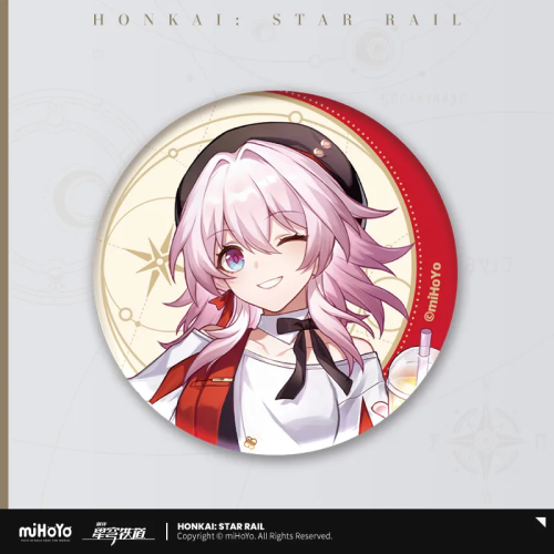 T035  " Honkai: Star Rail " Delicious Voyage Series Tinplate Badge