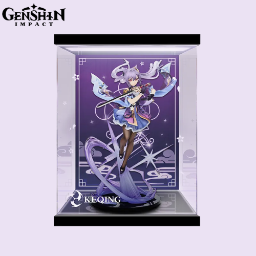 M023  Genshin Impact - Keqing: Lightning and Misty Rain Ver. 1/7 Scale Figure Display Box