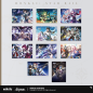 T036  " Honkai: Star Rail " Interstellar Journey Series Postcard Set