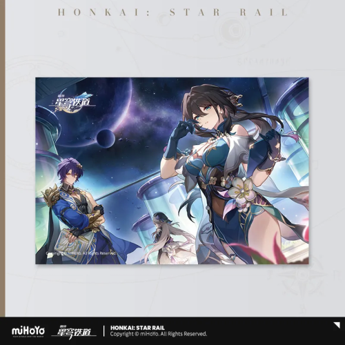 T036 「崩壞：星穹鐵道」星間旅行系列明信片套裝
