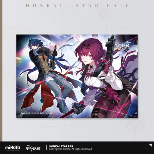 T036  " Honkai: Star Rail " Interstellar Journey Series Postcard Set