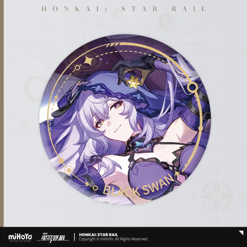 T037 " Honkai: Star Rail "Illustrated Series Tinplate Badge - Path of Void