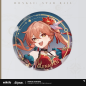 T037 「崩壞：星穹鐵道」立繪系列馬口鐵徽章-虛無命途