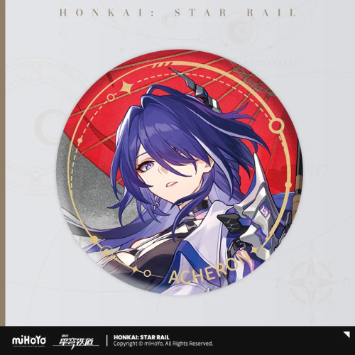 T037 " Honkai: Star Rail "Illustrated Series Tinplate Badge - Path of Void