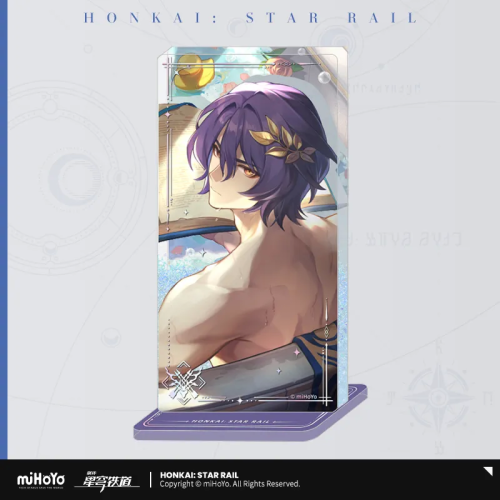 T038 "Honkai: Star Rail" Light Cone Series Acrylic Sand Flow Standing Decoration