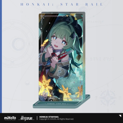 T038 "Honkai: Star Rail" Light Cone Series Acrylic Sand Flow Standing Decoration