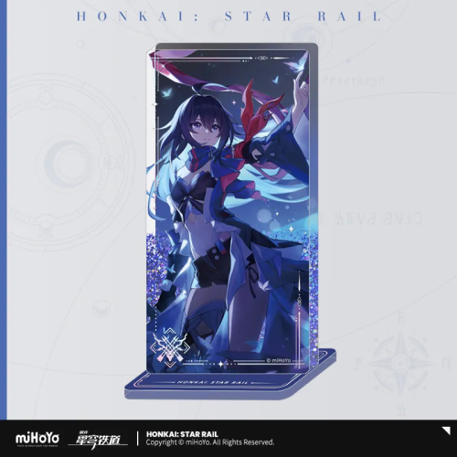 T038 "Honkai: Star Rail" Light Cone Series Acrylic Sand Flow Standing Decoration