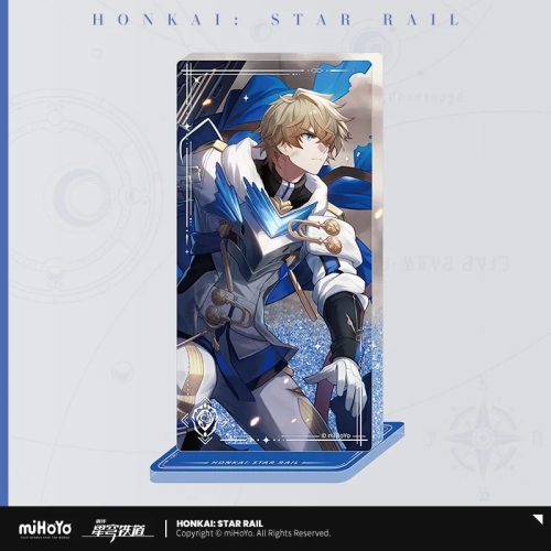 T038 "Honkai: Star Rail" Light Cone Series Acrylic Sand Flow Standing Decoration