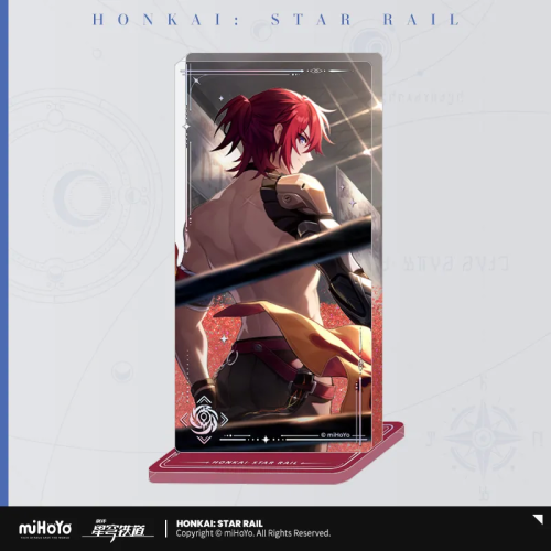 T038 "Honkai: Star Rail" Light Cone Series Acrylic Sand Flow Standing Decoration
