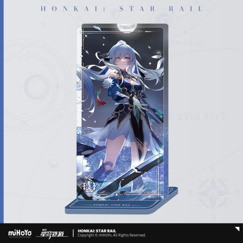 T038 "Honkai: Star Rail" Light Cone Series Acrylic Sand Flow Standing Decoration
