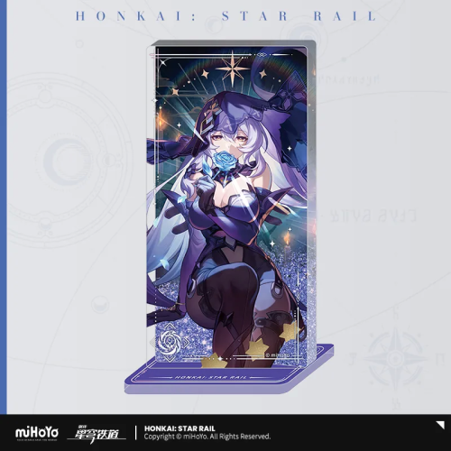 T038 "Honkai: Star Rail" Light Cone Series Acrylic Sand Flow Standing Decoration