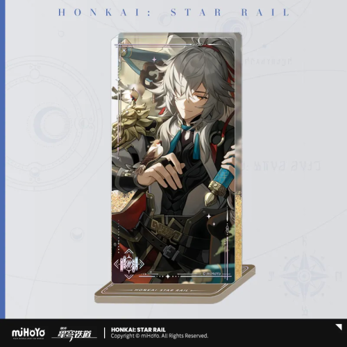 T038 "Honkai: Star Rail" Light Cone Series Acrylic Sand Flow Standing Decoration