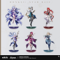 T041"Honkai: Star Rail"Star Rail LIVE series acrylic stand