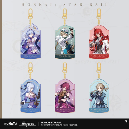 T042"Honkai: Star Rail" Star Rail LIVE Series Acrylic Pendant