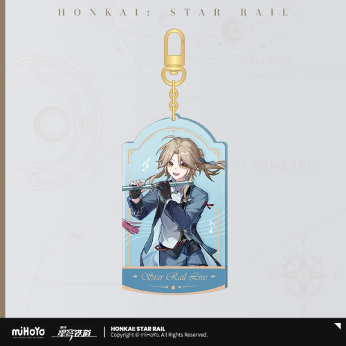 T042"Honkai: Star Rail" Star Rail LIVE Series Acrylic Pendant