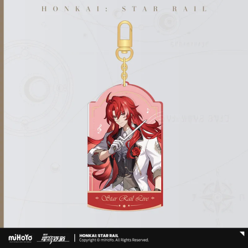 T042"Honkai: Star Rail" Star Rail LIVE Series Acrylic Pendant