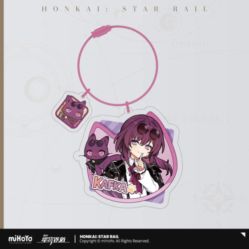T044 "Honkai: Star Rail"Tiny Cat Series Acrylic Pendant