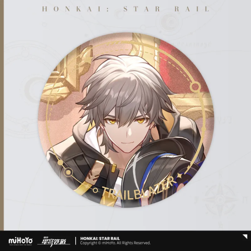 T046 "Honkai: Star Rail"Illustrated series of tin badges - Harmonious Destiny
