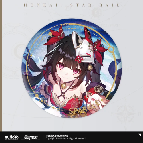 T046 "Honkai: Star Rail"Illustrated series of tin badges - Harmonious Destiny