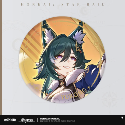T046 "Honkai: Star Rail"Illustrated series of tin badges - Harmonious Destiny