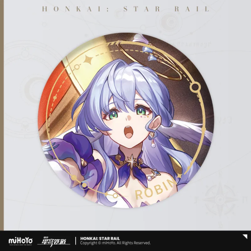T046 "Honkai: Star Rail"Illustrated series of tin badges - Harmonious Destiny