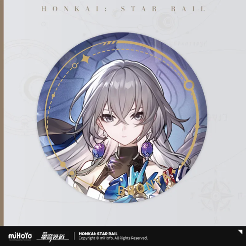 T046 「崩壞：星穹鐵道」立繪系列馬口鐵徽章-同諧命途
