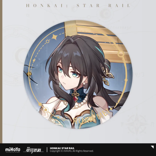 T046 "Honkai: Star Rail"Illustrated series of tin badges - Harmonious Destiny