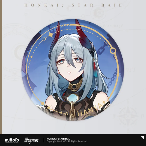 T046 "Honkai: Star Rail"Illustrated series of tin badges - Harmonious Destiny