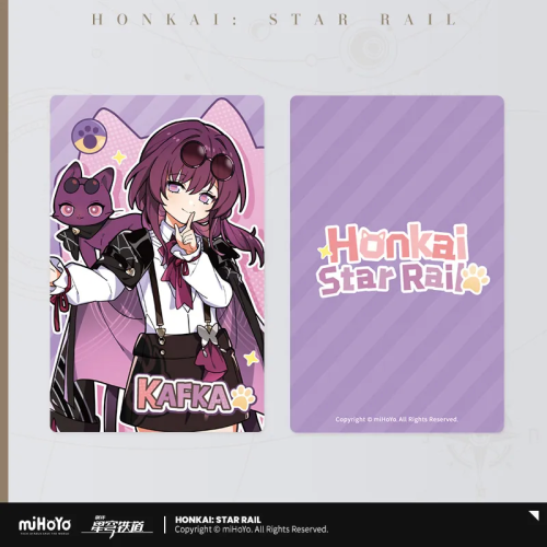 T047 "Honkai: Star Rail" Tiny cat series collectible cards