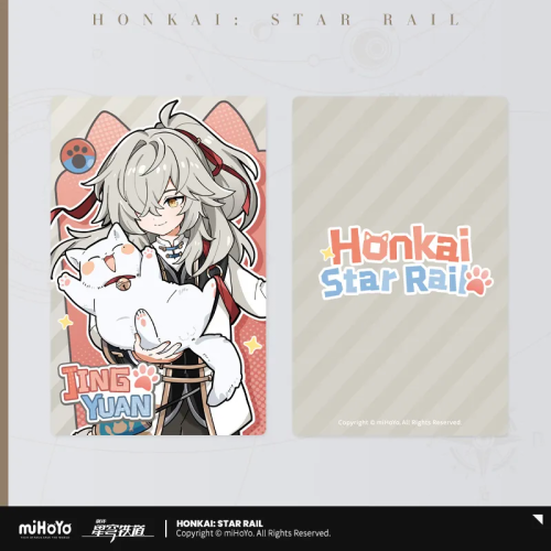 T047 "Honkai: Star Rail" Tiny cat series collectible cards