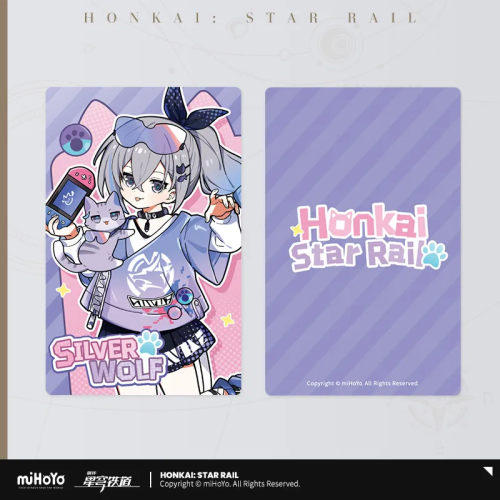 T047 "Honkai: Star Rail" Tiny cat series collectible cards