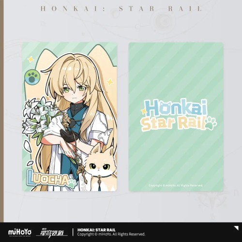 T047 "Honkai: Star Rail" Tiny cat series collectible cards