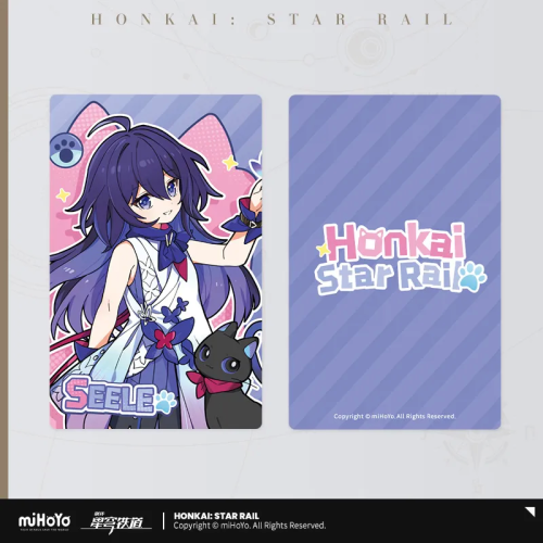 T047 "Honkai: Star Rail" Tiny cat series collectible cards
